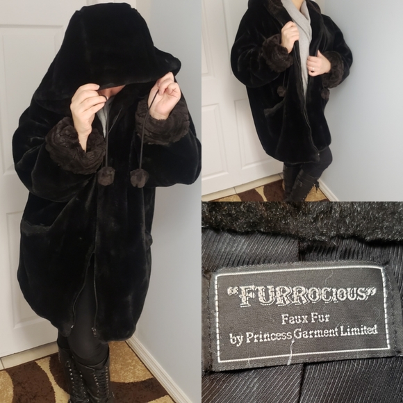 Furrrocious Faux Fur Coat - Picture 4 of 10
